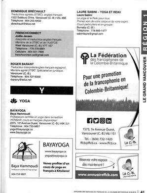  ANNUAIRE - FFCB, 2018   , page 43
