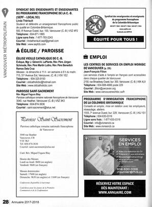   ANNUAIRE - FFCB, 2017   , page 30
