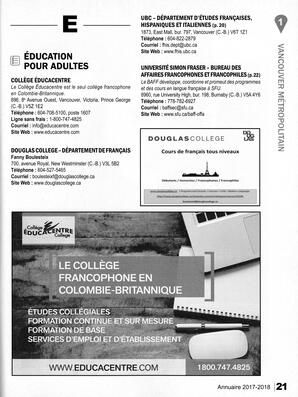   ANNUAIRE - FFCB, 2017   , page 23