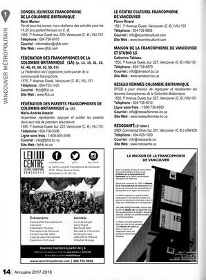   ANNUAIRE - FFCB, 2017   , page 16