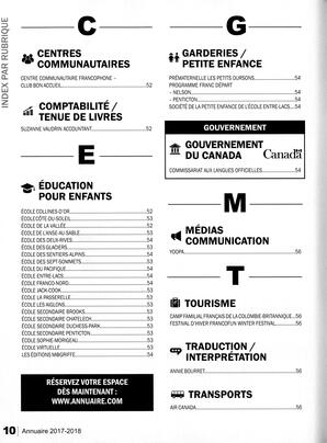   ANNUAIRE - FFCB, 2017   , page 12