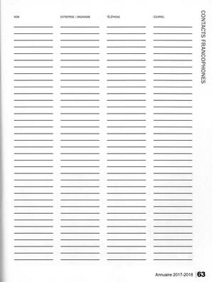   ANNUAIRE - FFCB, 2017   , page 117