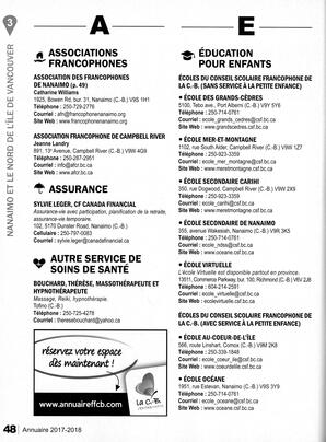   ANNUAIRE - FFCB, 2017   , page 102