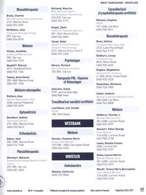  ANNUAIRE - FFCB, 2016   , page 81