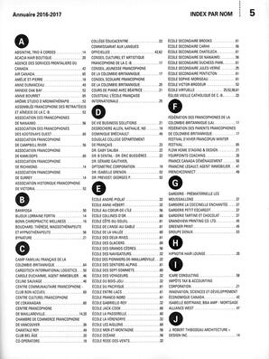   ANNUAIRE - FFCB, 2016   , page 7