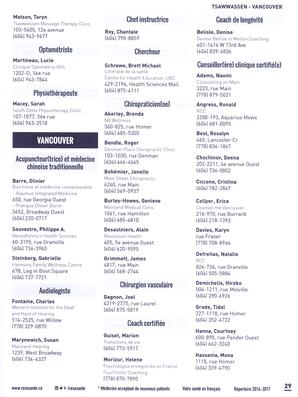   ANNUAIRE - FFCB, 2016   , page 67