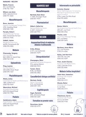   ANNUAIRE - FFCB, 2016   , page 54