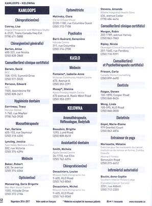   ANNUAIRE - FFCB, 2016   , page 50