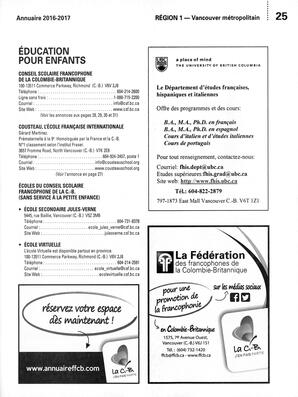   ANNUAIRE - FFCB, 2016   , page 27
