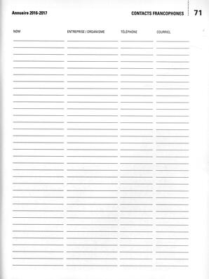   ANNUAIRE - FFCB, 2016   , page 119
