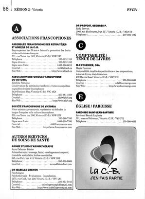   ANNUAIRE - FFCB, 2015   , page 98