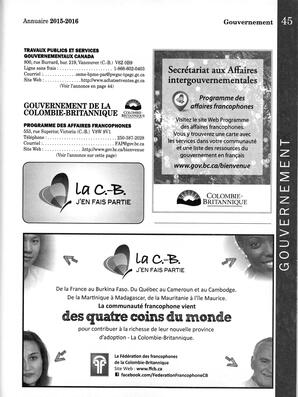   ANNUAIRE - FFCB, 2015   , page 87