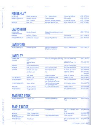   ANNUAIRE - FFCB, 2015   , page 52