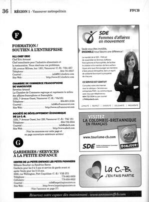   ANNUAIRE - FFCB, 2015   , page 38