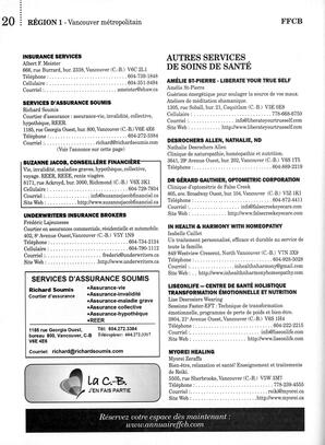   ANNUAIRE - FFCB, 2015   , page 22