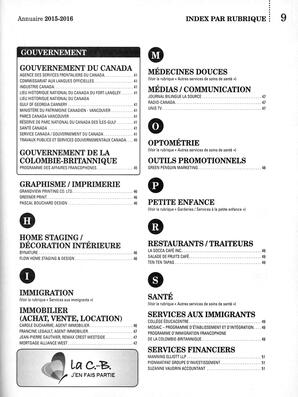   ANNUAIRE - FFCB, 2015   , page 11