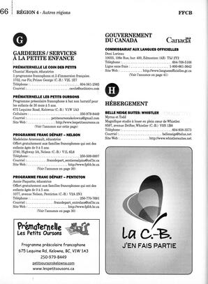   ANNUAIRE - FFCB, 2015   , page 108