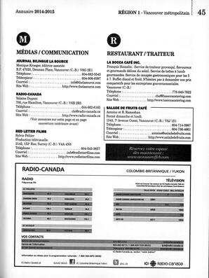   ANNUAIRE - FFCB, 2014   , page 47