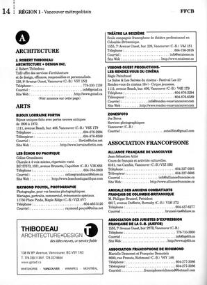   ANNUAIRE - FFCB, 2014   , page 16