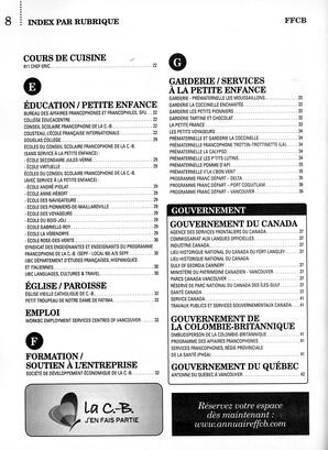   ANNUAIRE - FFCB, 2014   , page 10