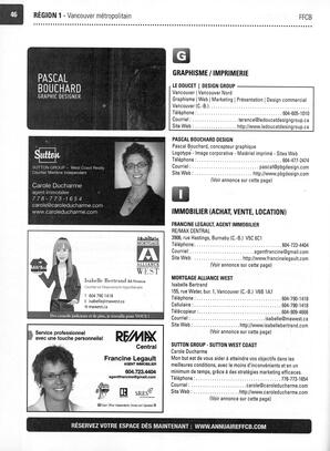   ANNUAIRE - FFCB, 2013   , page 78