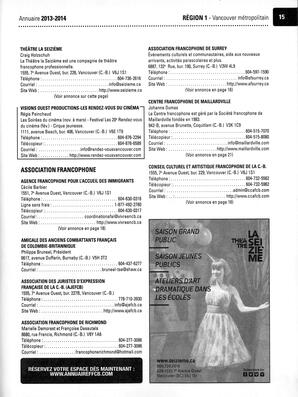   ANNUAIRE - FFCB, 2013   , page 19