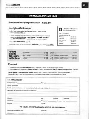   ANNUAIRE - FFCB, 2013   , page 101