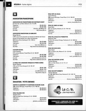   ANNUAIRE - FFCB, 2012   , page 92