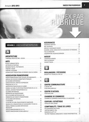   ANNUAIRE - FFCB, 2012   , page 9