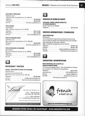   ANNUAIRE - FFCB, 2012   , page 89
