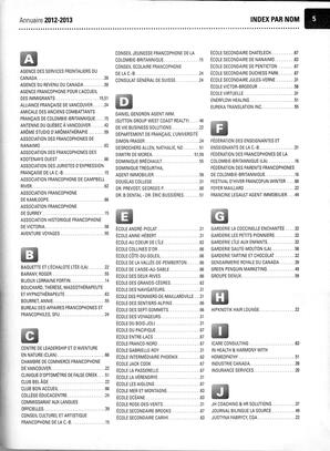   ANNUAIRE - FFCB, 2012   , page 7