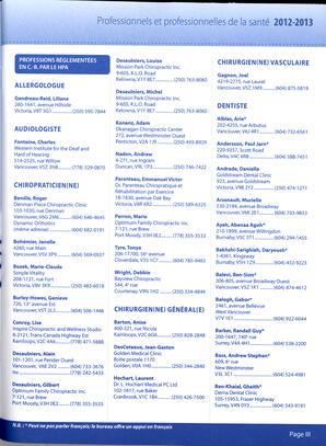   ANNUAIRE - FFCB, 2012   , page 65