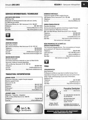   ANNUAIRE - FFCB, 2012   , page 57