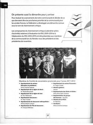   ANNUAIRE - FFCB, 2012   , page 136
