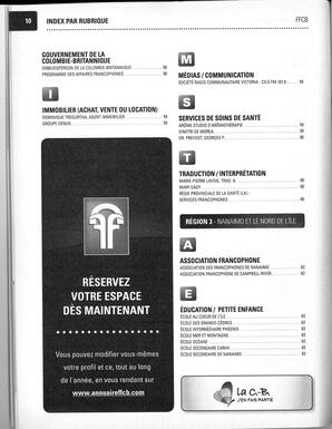   ANNUAIRE - FFCB, 2012   , page 12