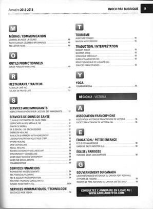   ANNUAIRE - FFCB, 2012   , page 11