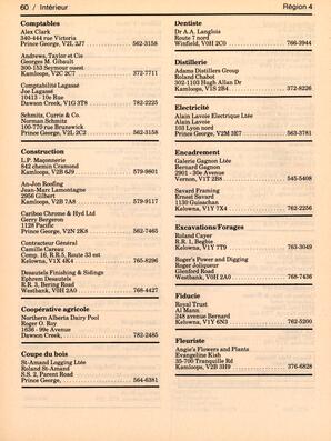   ANNUAIRE - FFCB, 1985   , page 62