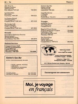   ANNUAIRE - FFCB, 1985   , page 58