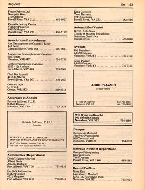   ANNUAIRE - FFCB, 1985   , page 55