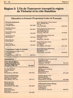  ANNUAIRE - FFCB, 1985   , page 54