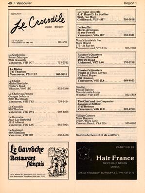   ANNUAIRE - FFCB, 1985   , page 42