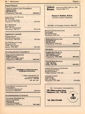   ANNUAIRE - FFCB, 1985   , page 36
