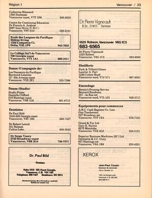   ANNUAIRE - FFCB, 1985   , page 25