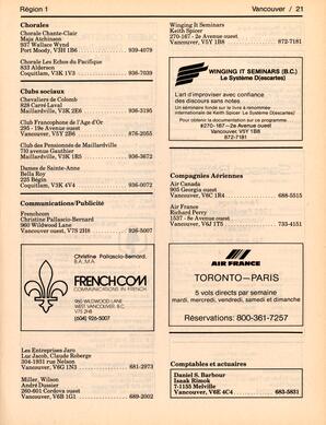   ANNUAIRE - FFCB, 1985   , page 23