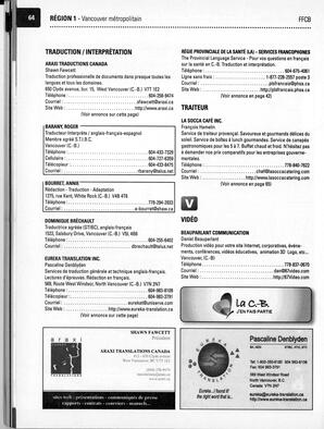   ANNUAIRE - FFCB, 2011   , page 82