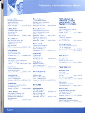   ANNUAIRE - FFCB, 2011   , page 74