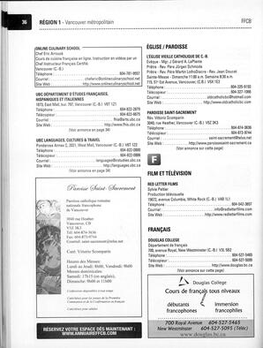   ANNUAIRE - FFCB, 2011   , page 38