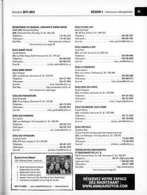  ANNUAIRE - FFCB, 2011   , page 37