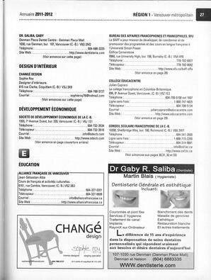   ANNUAIRE - FFCB, 2011   , page 29