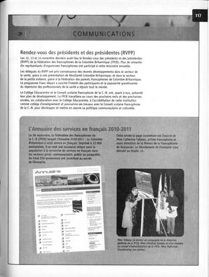   ANNUAIRE - FFCB, 2011   , page 135